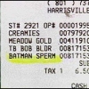 Batman sperm