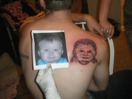 Father tattoo fail