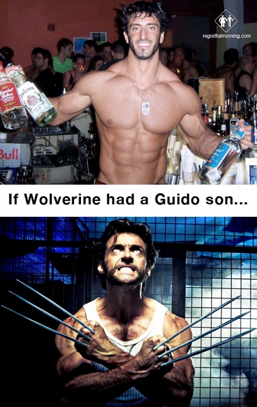 Wolverine's guido son