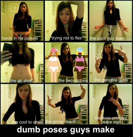 Dumb poses guys make