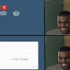 Kanye sends an email