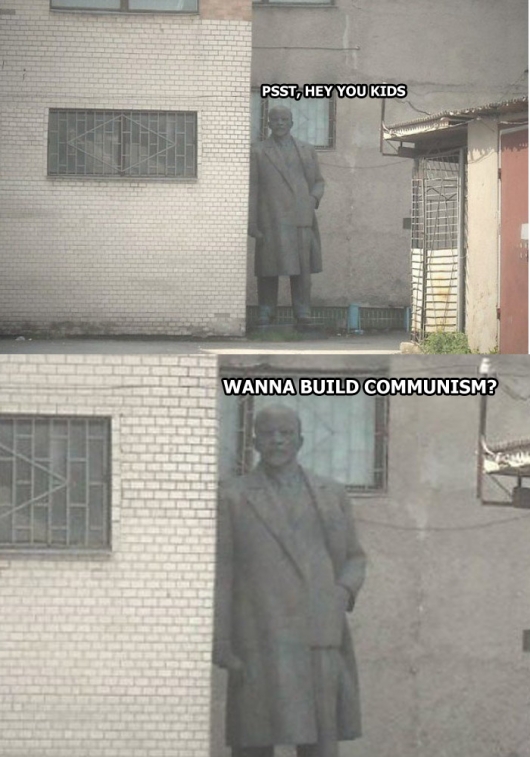 Sneaky Lenin