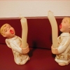 Angel candlesticks Angel candlesticks