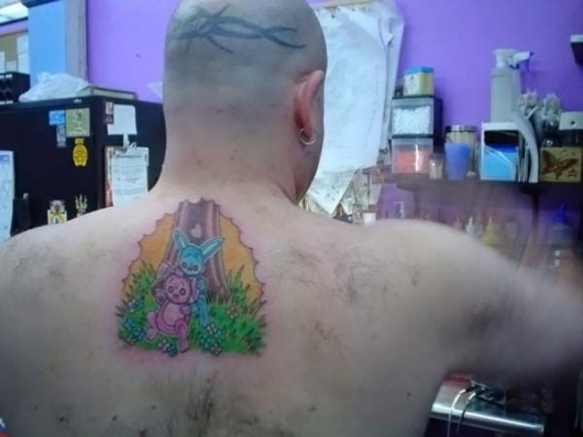 to design a bad ass tattoo around it, I've seen the idea and its cool.