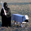 Darth Vader and AT AT Walker