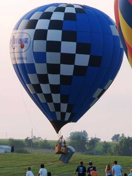 Hot air balloon accident