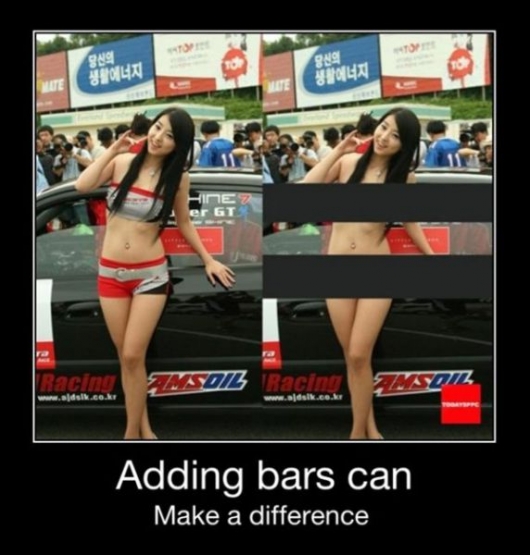 Adding bars can make a difference