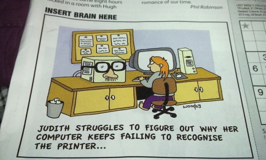 Recognizing the printer