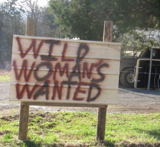 Wild women wanted