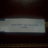 Fortune cookie message