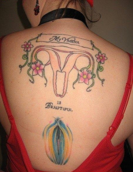 my vagina is beautiful tattoo