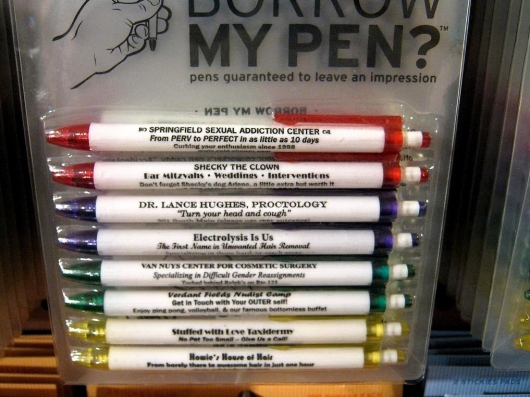 Pens guaranteed to leave an impression