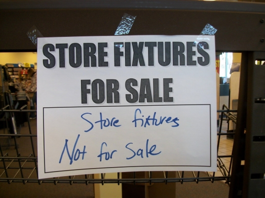 Store fixtures for sale