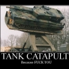 Tank catapult