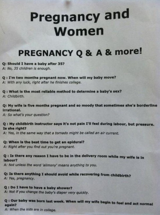 Pregnancy Q&A