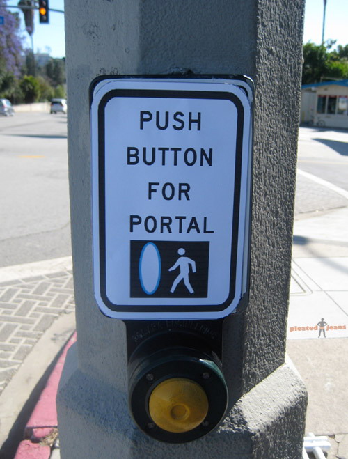 Portal crosswalk 