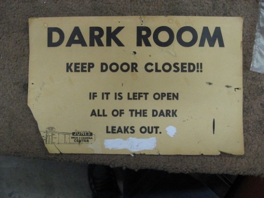 Dark room