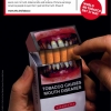 Cigarette pack warning