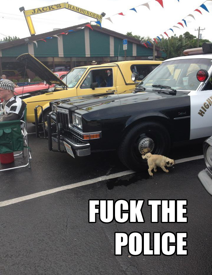F**k the police