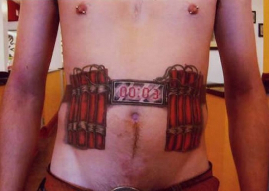 Suicide bomb tattoo · View pic in full size Suicide bomb tattoo · View pic in full size