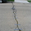 Duct tape road fixing