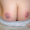 Butt nipples tattoo