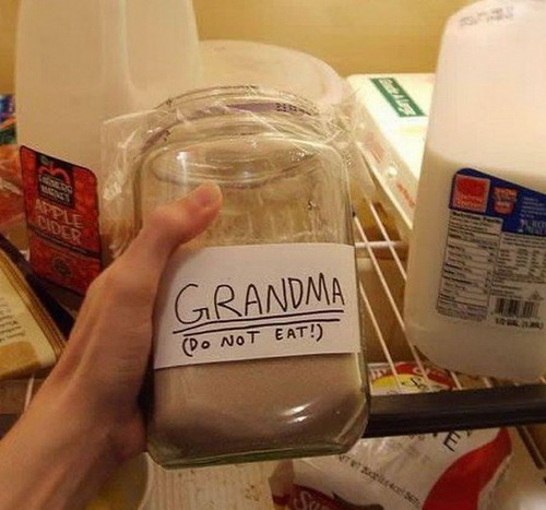 Do not eat grandma