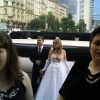 Epic Russian wedding cleavage