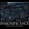 Insignificance motivational poster