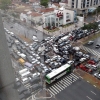 Intersection traffic jam