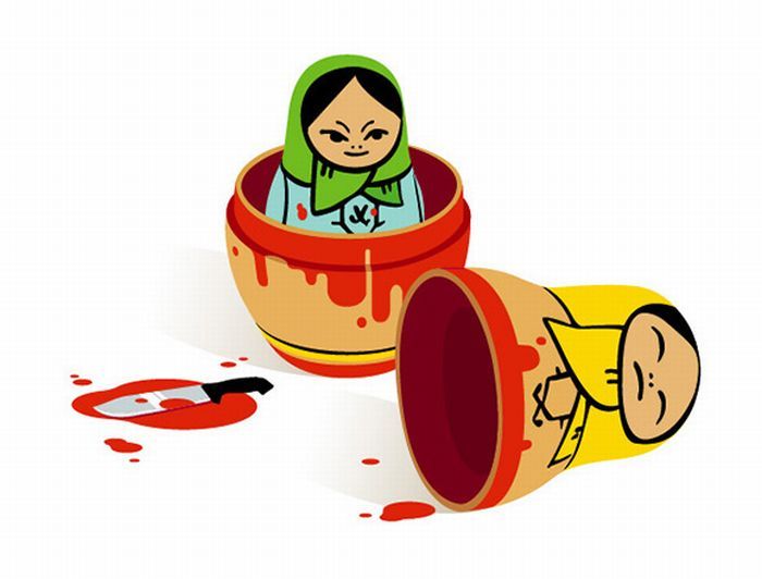 Killer matryoshka doll Really funny pictures collection on