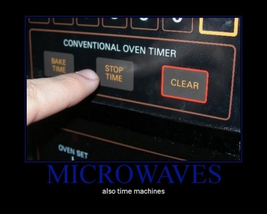 Motivastional Poster: Microwaves