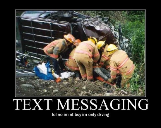 Motivastional Poster: Text messaging