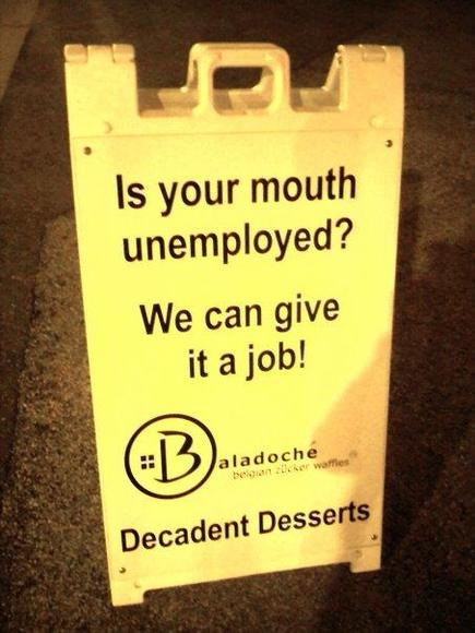 We can give your mouth a job