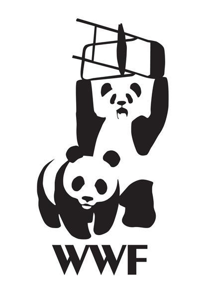 WWF logo mash-up