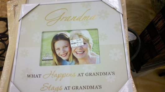 Hat happens at grandma stays at grandma