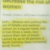How to reduce risk of breast cancer How to reduce risk of breast cancer