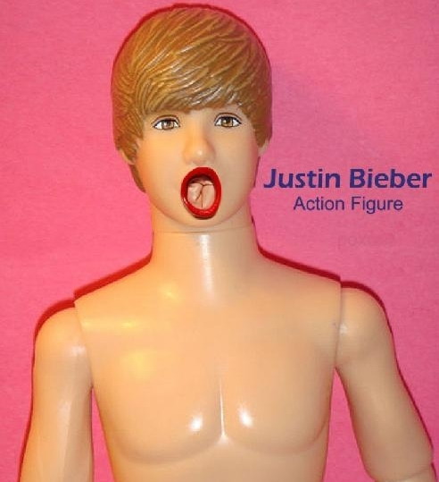 Justin Bieber action figure