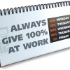 Always give 100 at work Always give 100 at work