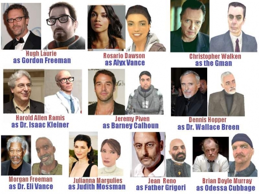 The ideal Half-Life 2 movie cast