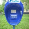 Twitter booth
