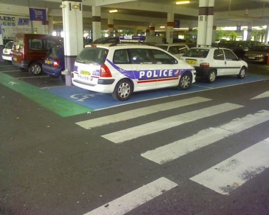 Handicapped police