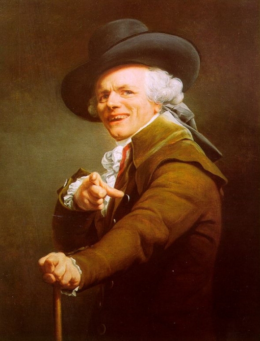 Joseph Ducreux self portrait, 1793