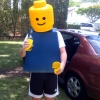 Lego Minifig Halloween costume Lego Minifig Halloween costume