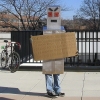 Protester robot Protester robot