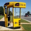 School bus stop School bus stop