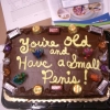 You're old and have a small penis cake