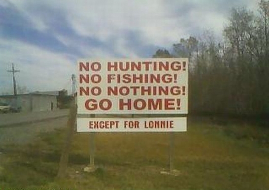 No nothing. Except for Lonnie