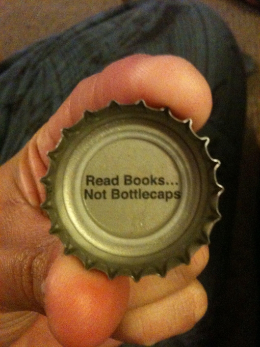Reading bottlecaps