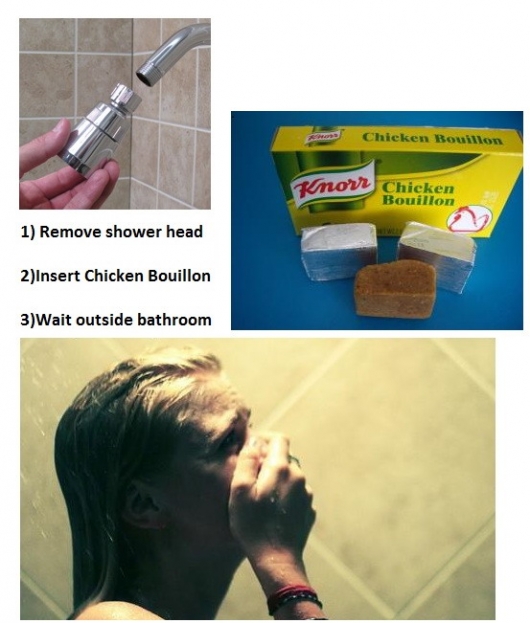 Shower prank